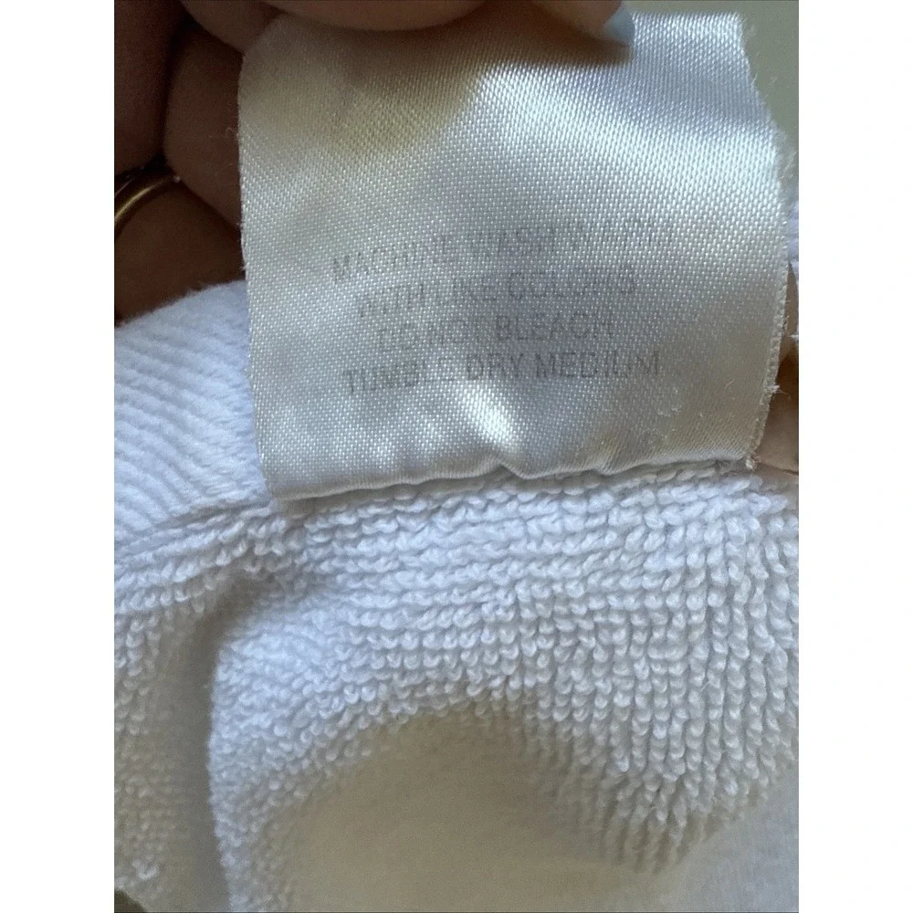 VTG‎ Nestle Beach Towel Large White Blue 66x35
